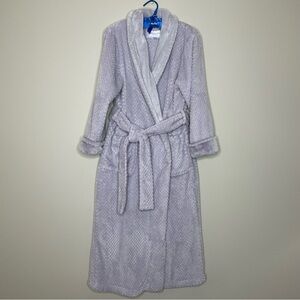 Carol Hochman Women's Plush Lavender Wrap Robe